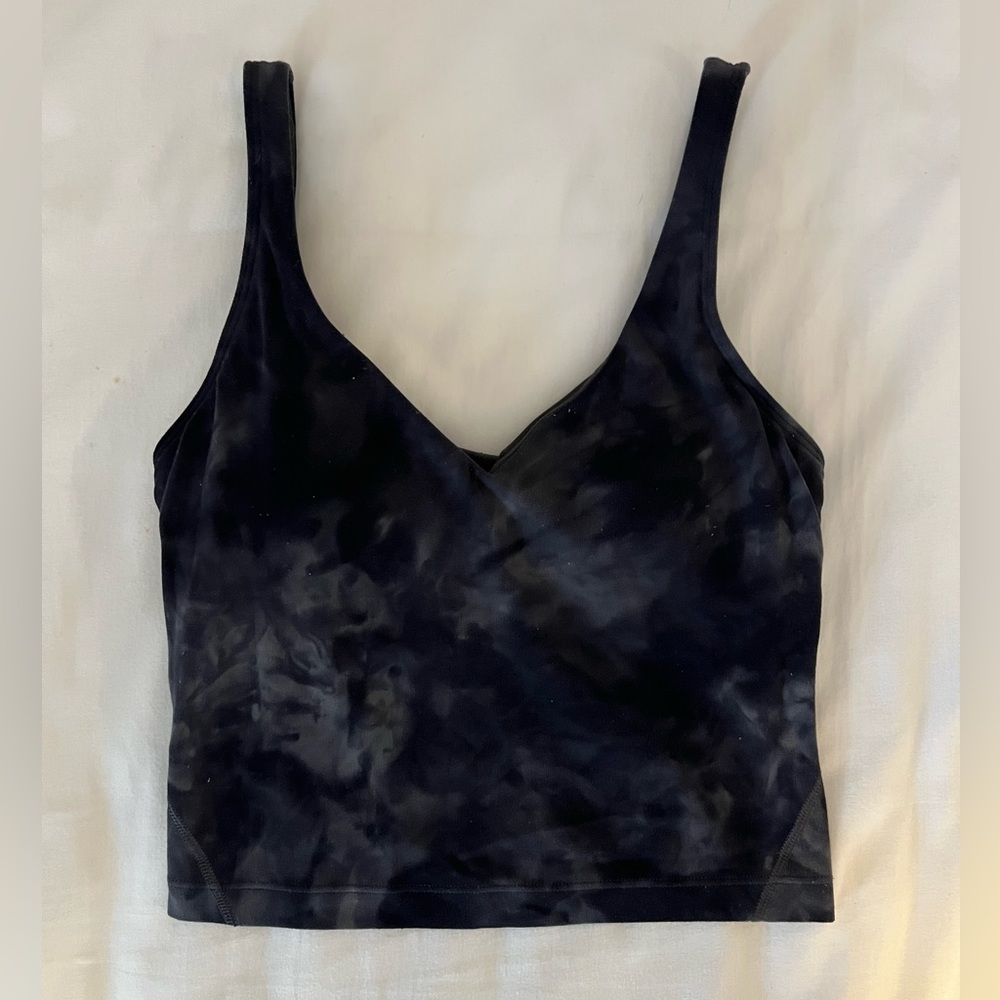 Lululemon Diamond dye Cropped Align Tank Size 0